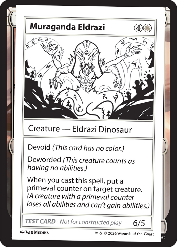 Muraganda Eldrazi [Mystery Booster 2 Playtest Cards] | Card Citadel