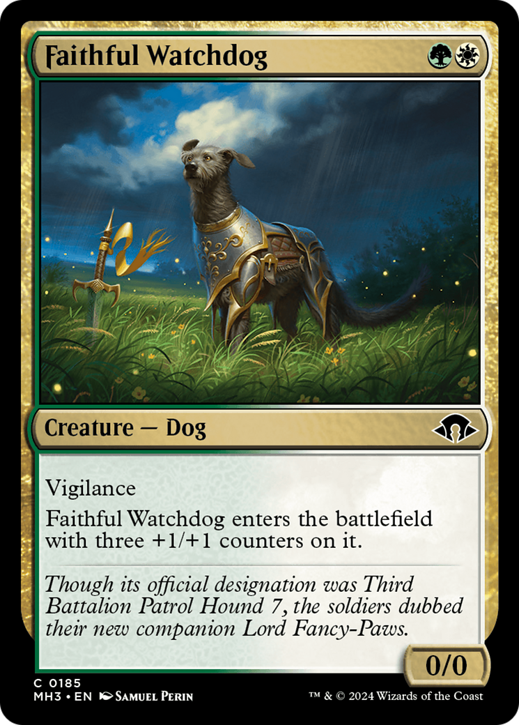 Faithful Watchdog [Modern Horizons 3] | Card Citadel