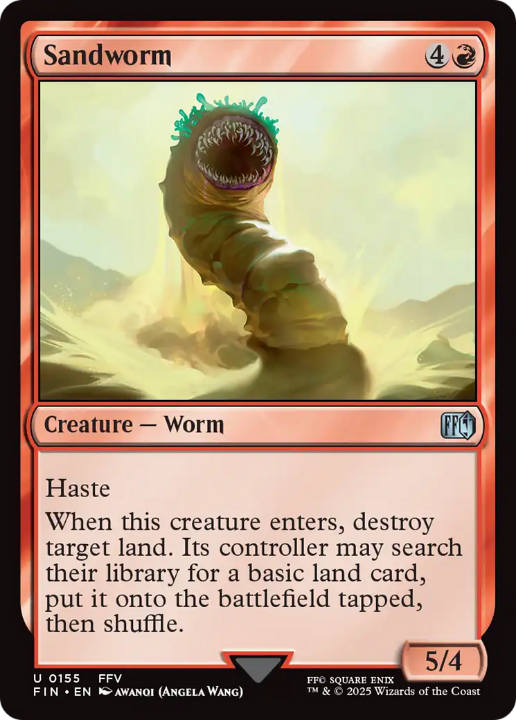 Sandworm [FINAL FANTASY] | Card Citadel