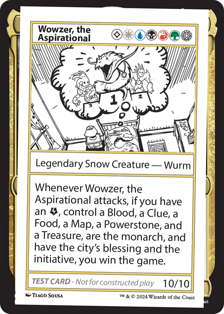 Wowzer, the Aspirational [Mystery Booster 2 Playtest Cards] | Card Citadel