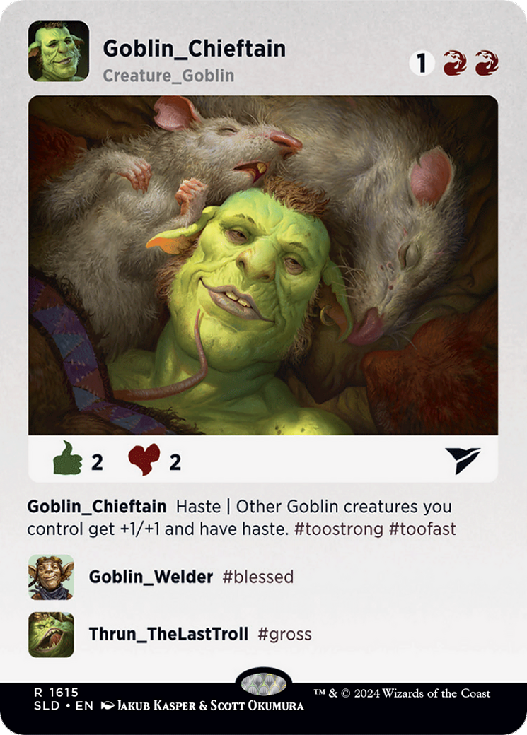 Goblin Chieftain [Secret Lair Drop Series] | Card Citadel