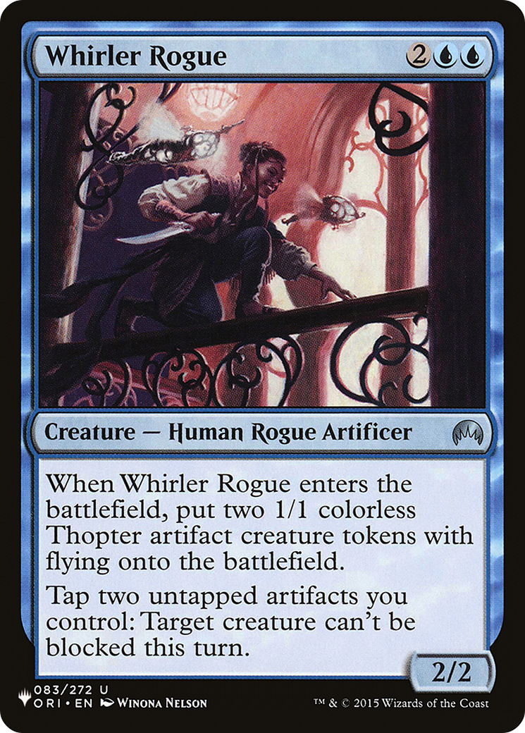 Whirler Rogue [The List Reprints] | Card Citadel