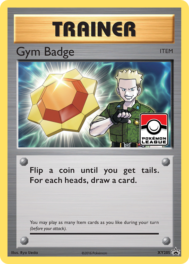 Gym Badge (XY205) (Lt. Surge) [XY: Black Star Promos] | Card Citadel