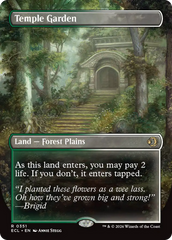 Temple Garden (Borderless) [Lorwyn Eclipsed] | Card Citadel
