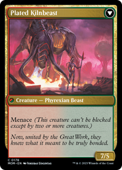 Bonded Herdbeast // Plated Kilnbeast [March of the Machine] | Card Citadel