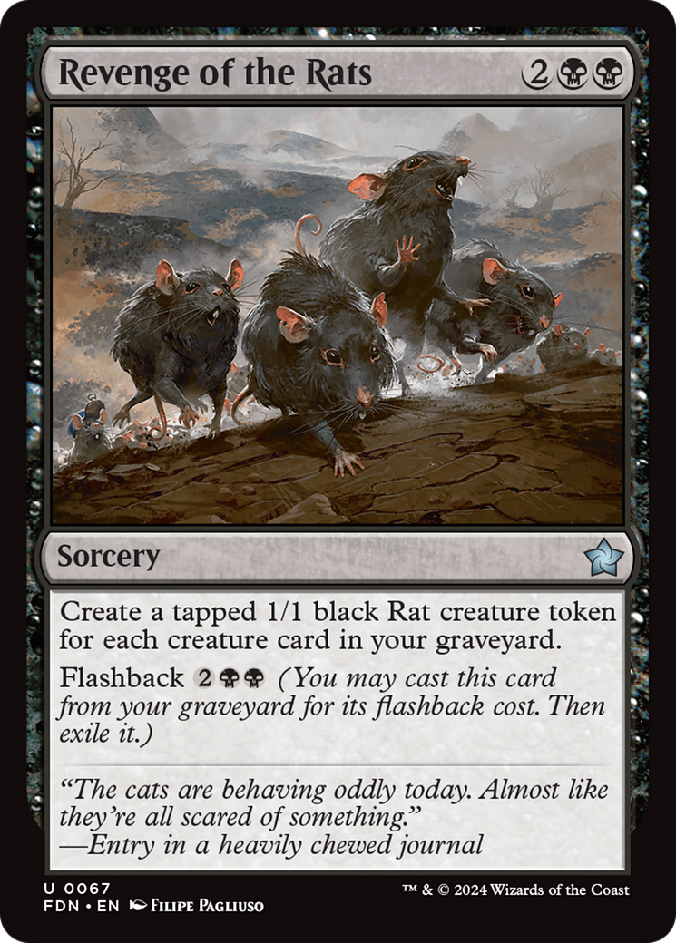 Revenge of the Rats [Foundations] | Card Citadel