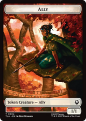 Ally (0004) // Spirit Double-Sided Token [Avatar: The Last Airbender Tokens] | Card Citadel