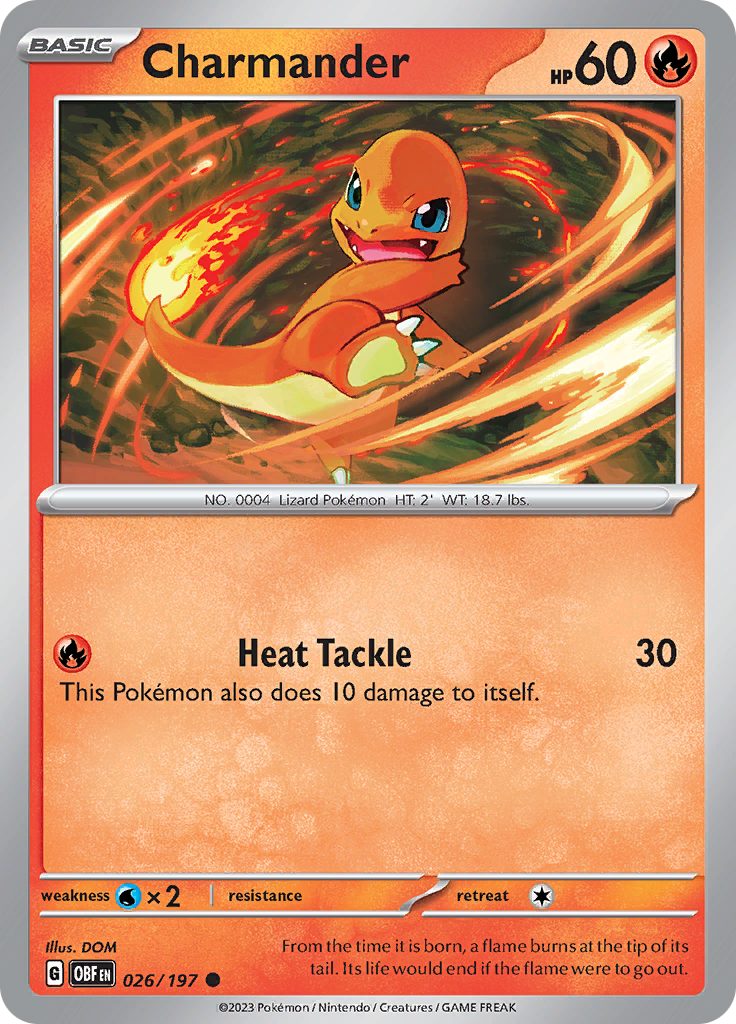 Charmander (026/197) [Scarlet & Violet: Obsidian Flames] | Card Citadel