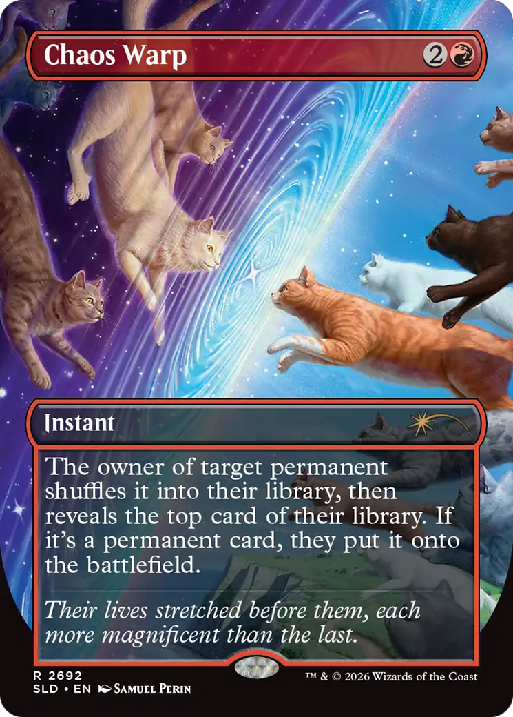 Chaos Warp [Secret Lair Drop Series] | Card Citadel