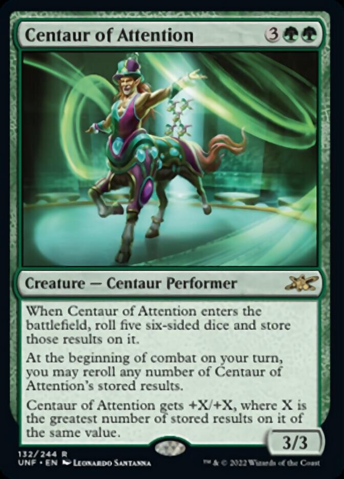 Centaur of Attention [Unfinity] | Card Citadel