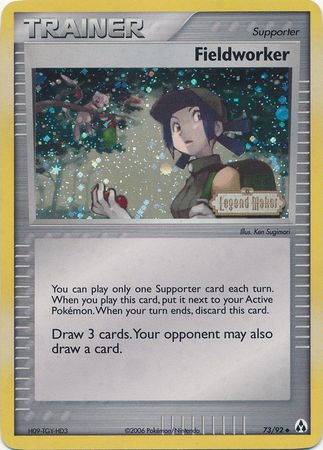 Fieldworker (73/92) (Stamped) [EX: Legend Maker] | Card Citadel