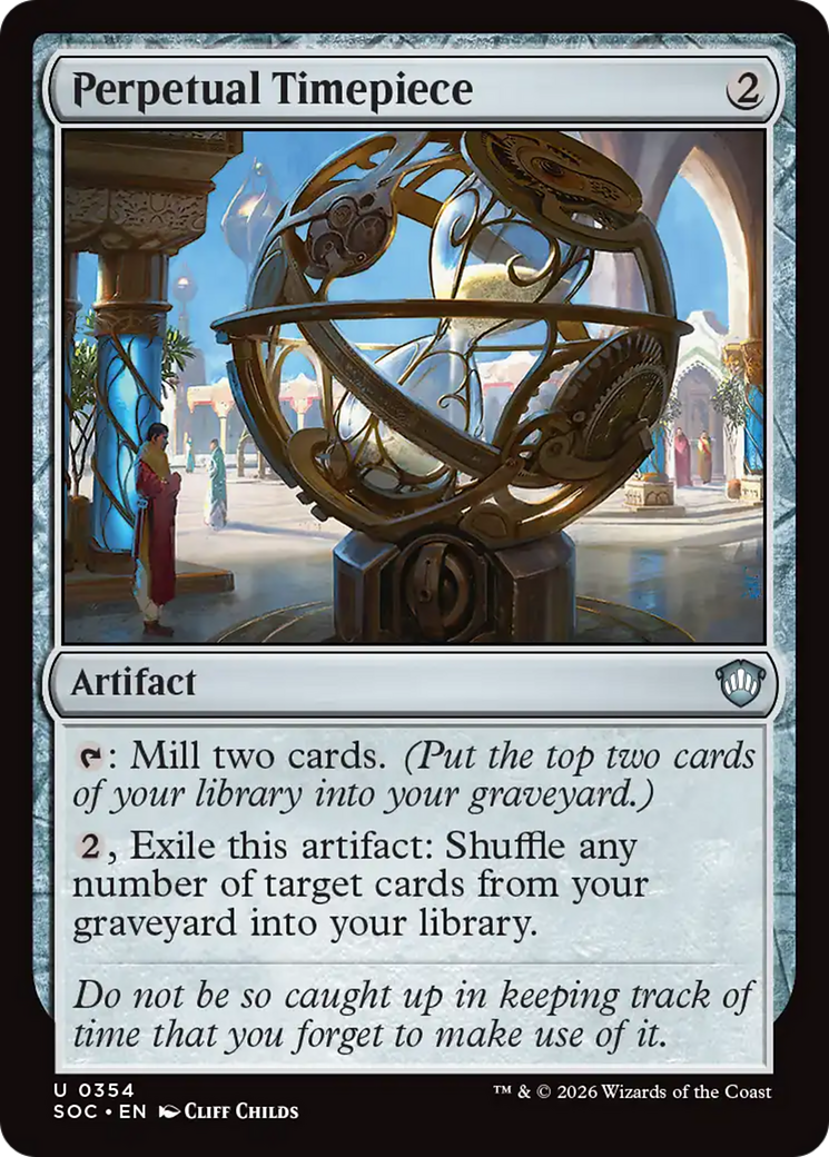 Perpetual Timepiece [Secrets of Strixhaven Commander] | Card Citadel