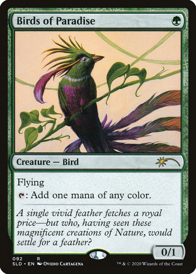 Birds of Paradise (092) [Secret Lair Drop Series] | Card Citadel