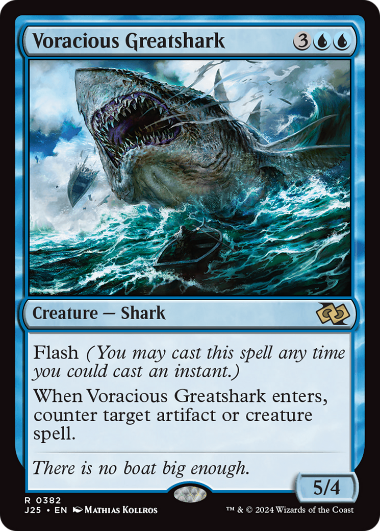 Voracious Greatshark [Foundations Jumpstart] | Card Citadel