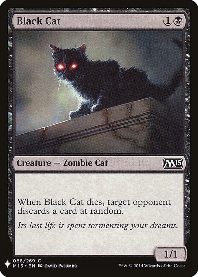 Black Cat [Mystery Booster] | Card Citadel