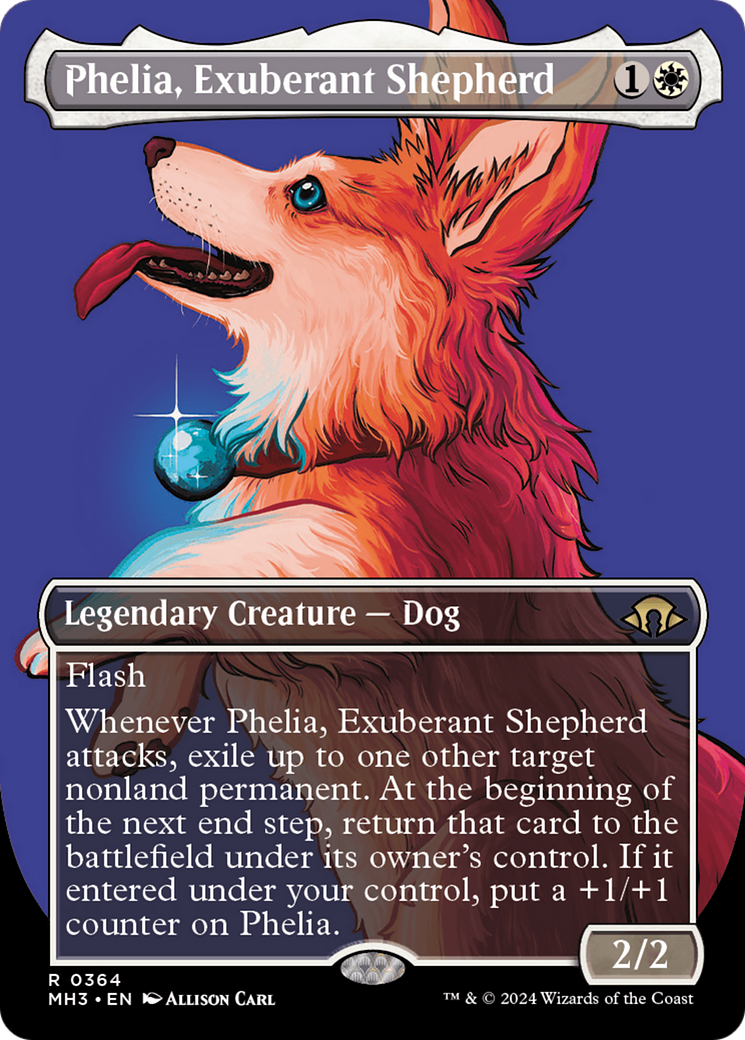 Phelia, Exuberant Shepherd (Borderless) [Modern Horizons 3] | Card Citadel