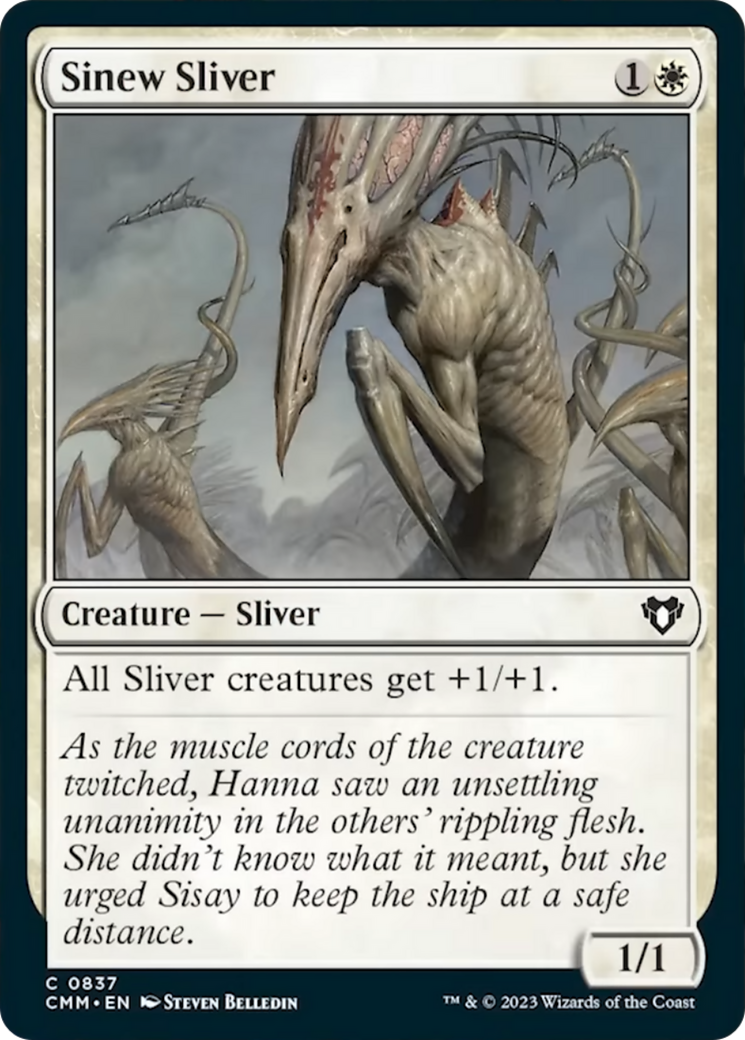 Sinew Sliver [Commander Masters] | Card Citadel