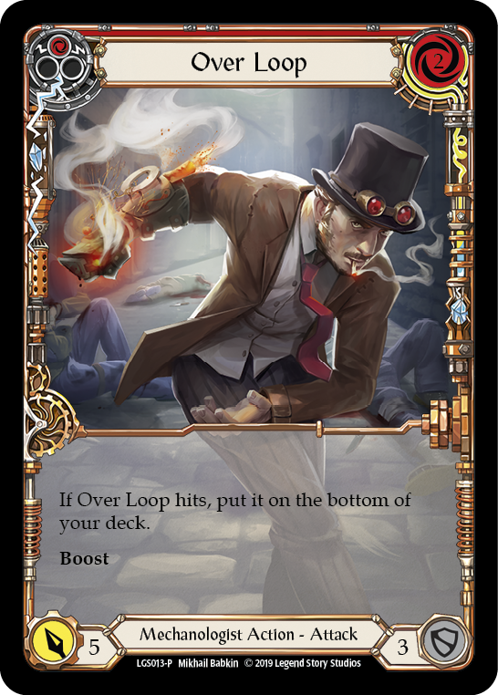 Over Loop (Red) [LGS013-P] (Promo)  1st Edition Normal | Card Citadel