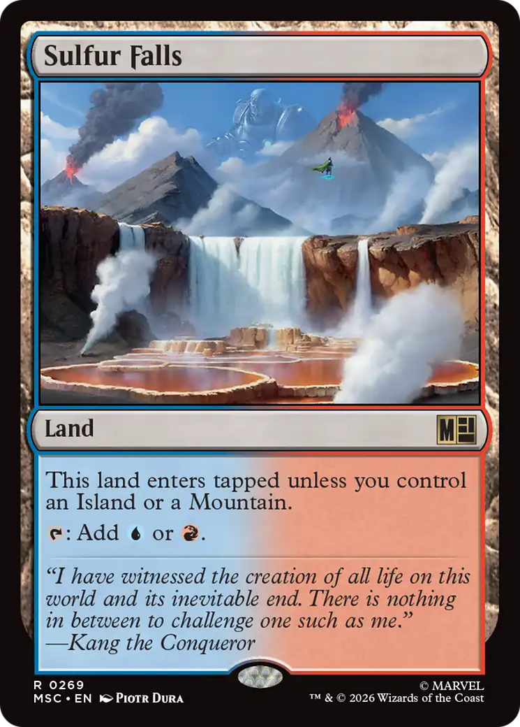Sulfur Falls [Marvel Super Heroes Commander] | Card Citadel