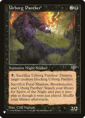 Urborg Panther [The List] | Card Citadel