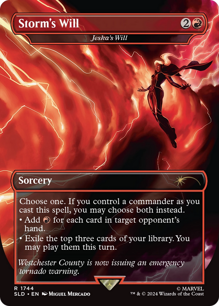 Storm's Will - Jeska's Will (Rainbow Foil) [Secret Lair Drop Series] | Card Citadel