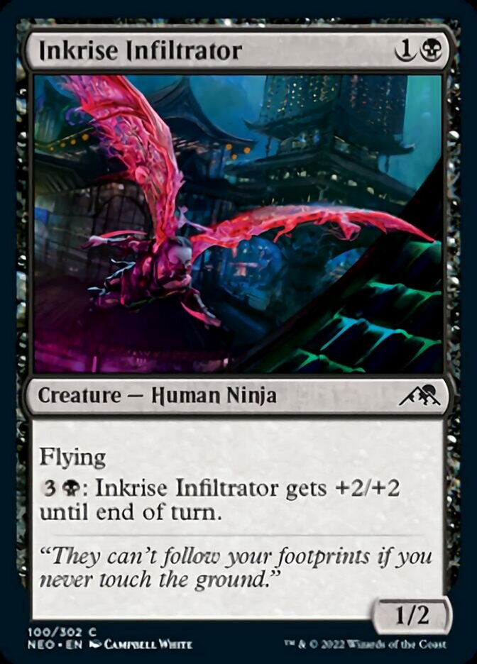 Inkrise Infiltrator [Kamigawa: Neon Dynasty] | Card Citadel