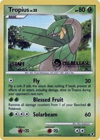 Tropius (52/111) (Staff Prerelease Promo) [Nintendo: Black Star Promos] | Card Citadel