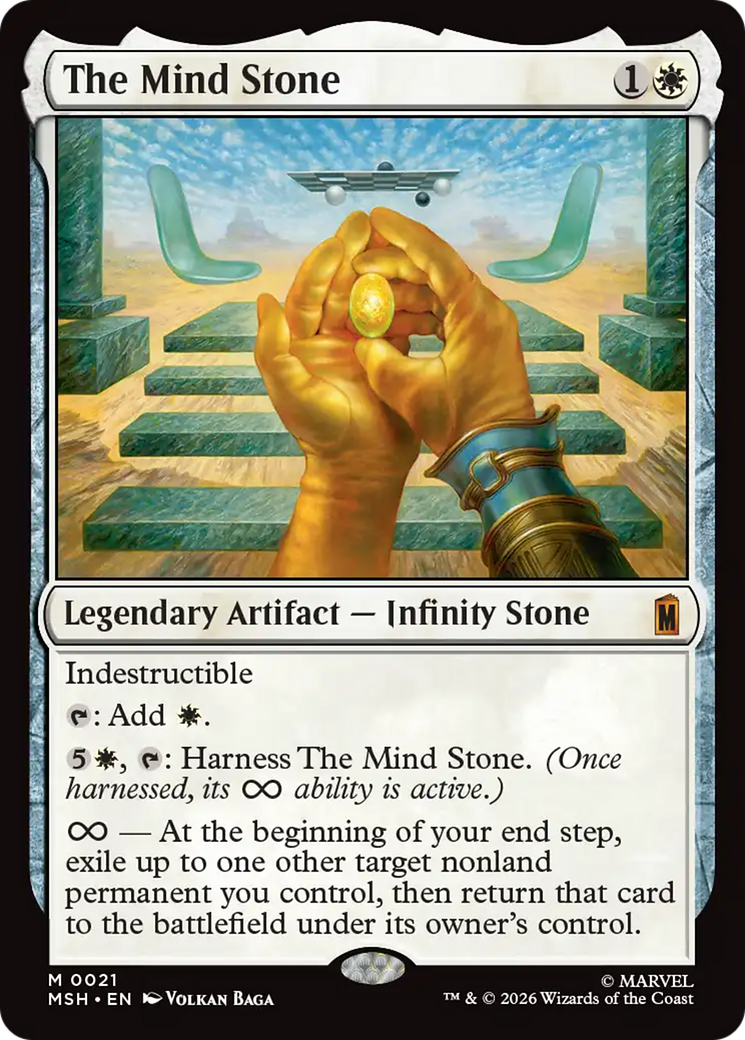 The Mind Stone [Marvel Super Heroes] | Card Citadel