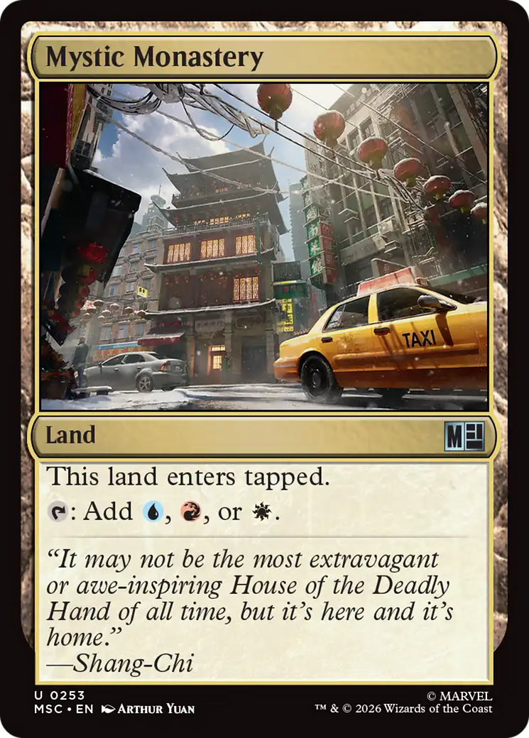 Mystic Monastery [Marvel Super Heroes Commander] | Card Citadel
