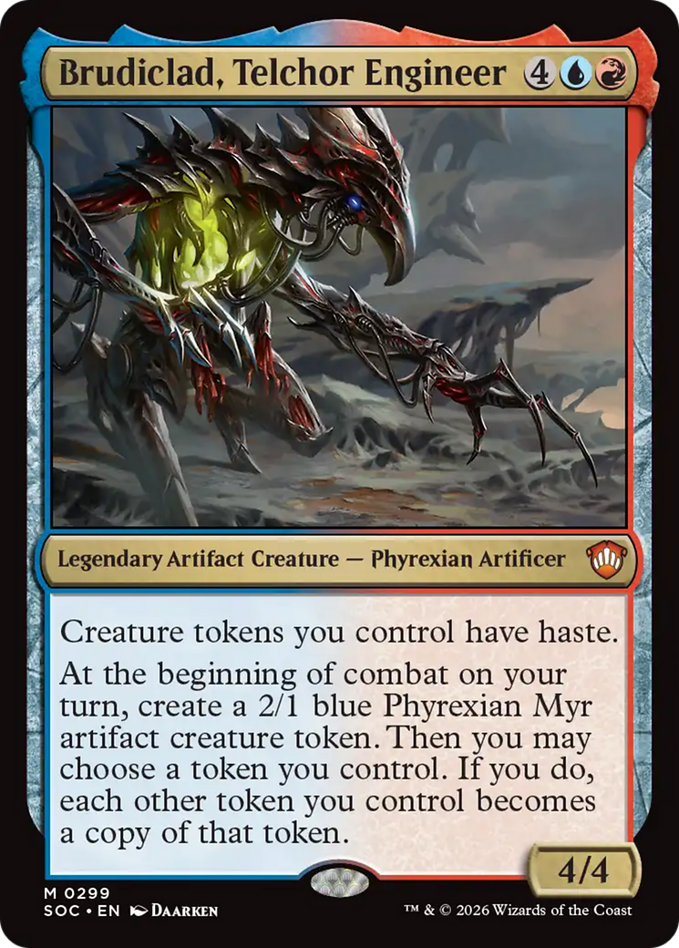 Brudiclad, Telchor Engineer [Secrets of Strixhaven Commander] | Card Citadel