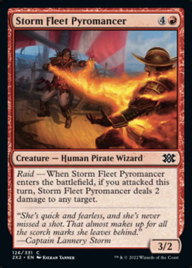 Storm Fleet Pyromancer [Double Masters 2022] | Card Citadel