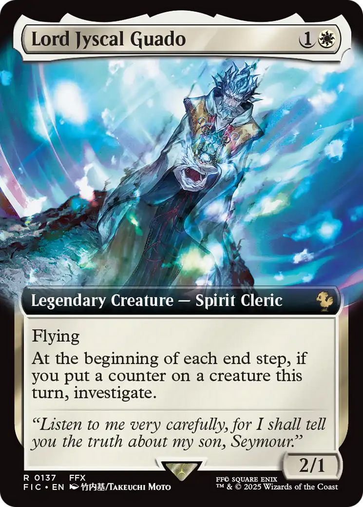 Lord Jyscal Guado (Extended Art) [FINAL FANTASY Commander] | Card Citadel