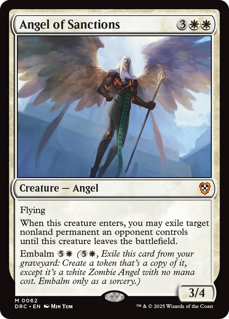 Angel of Sanctions [Aetherdrift Commander] | Card Citadel