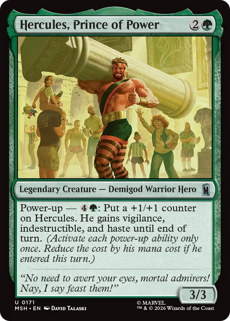 Hercules, Prince of Power [Marvel Super Heroes] | Card Citadel