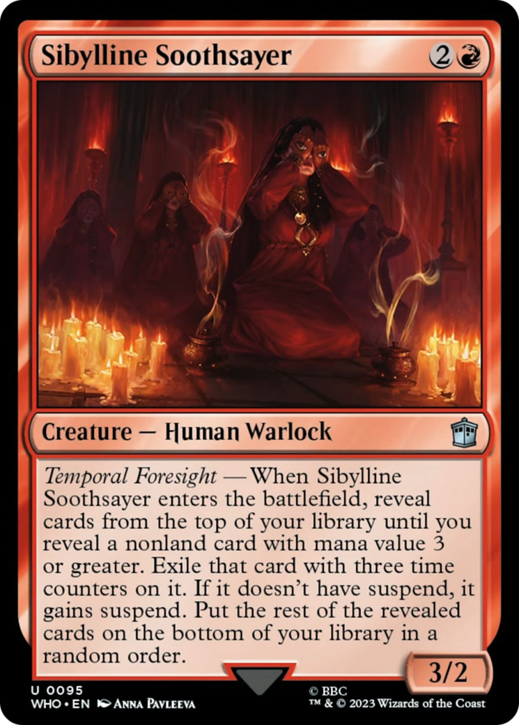 Sibylline Soothsayer [Doctor Who] | Card Citadel