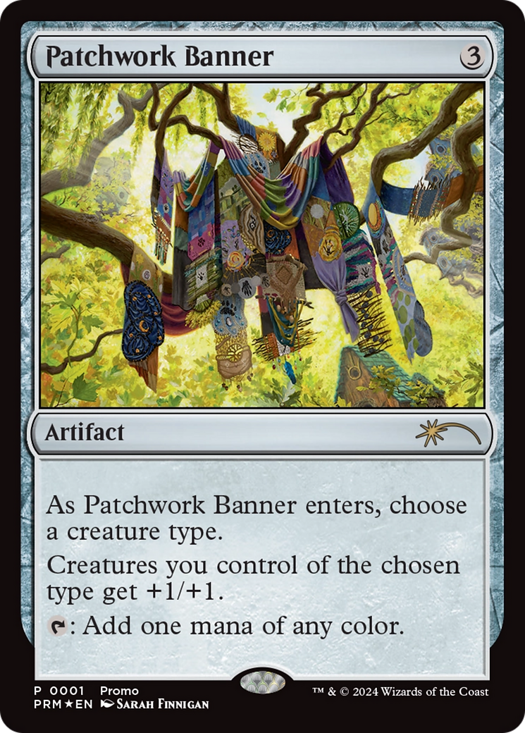 Patchwork Banner [Media Promos] | Card Citadel