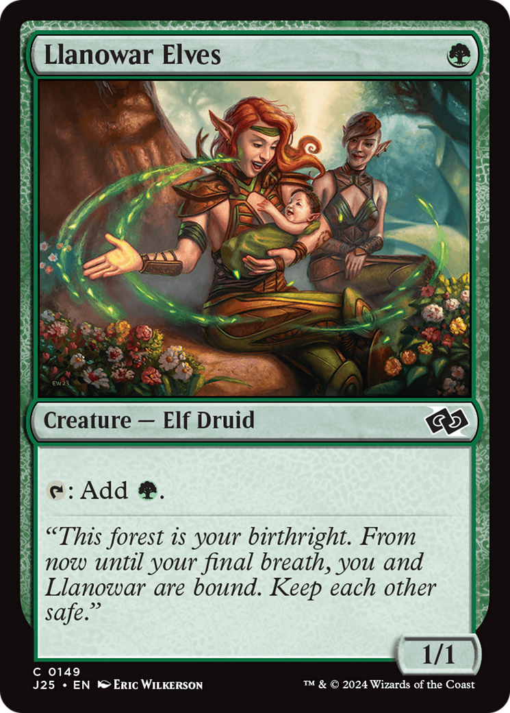 Llanowar Elves [Foundations Jumpstart] | Card Citadel