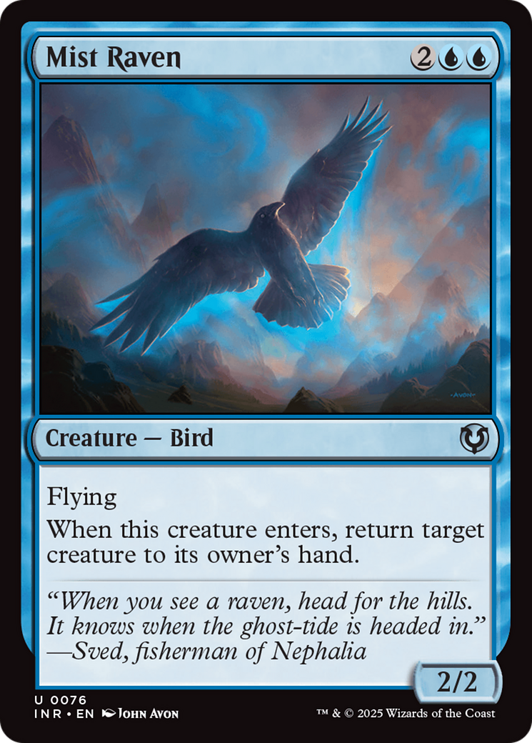 Mist Raven [Innistrad Remastered] | Card Citadel