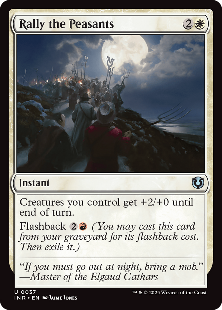 Rally the Peasants [Innistrad Remastered] | Card Citadel