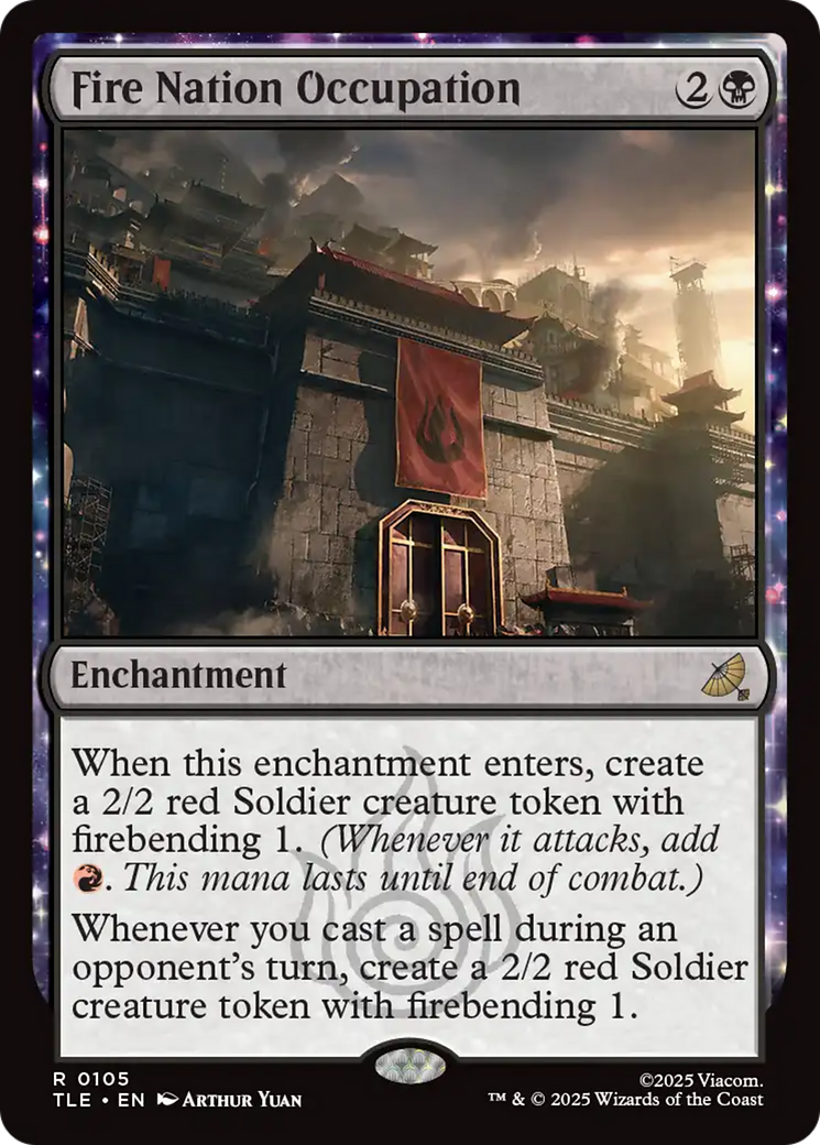 Fire Nation Occupation [Avatar: The Last Airbender: Eternal-Legal] | Card Citadel