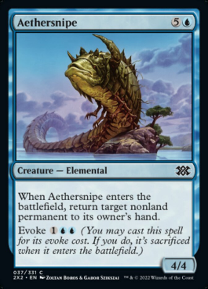 Aethersnipe [Double Masters 2022] | Card Citadel