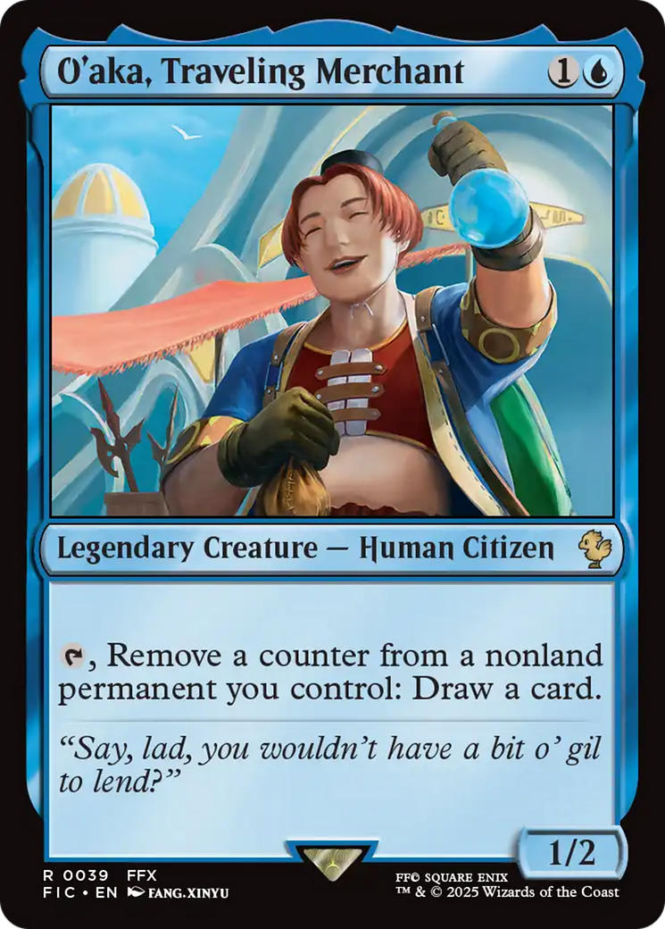 O'aka, Traveling Merchant [FINAL FANTASY Commander] | Card Citadel