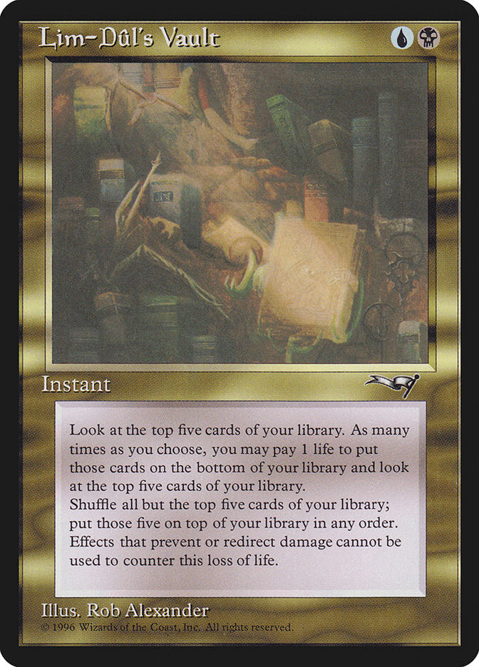 Lim-Dul's Vault [Alliances] | Card Citadel