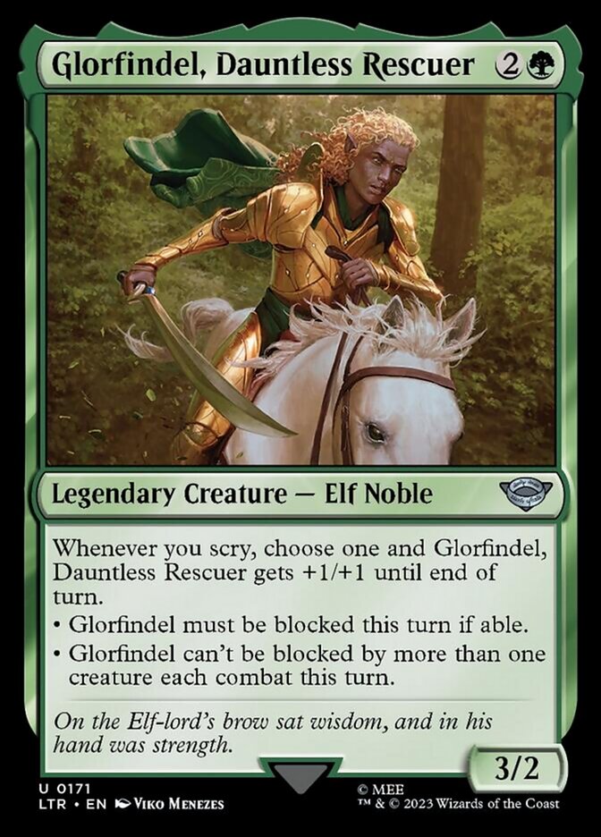 Glorfindel, Dauntless Rescuer [The Lord of the Rings: Tales of Middle-Earth] | Card Citadel