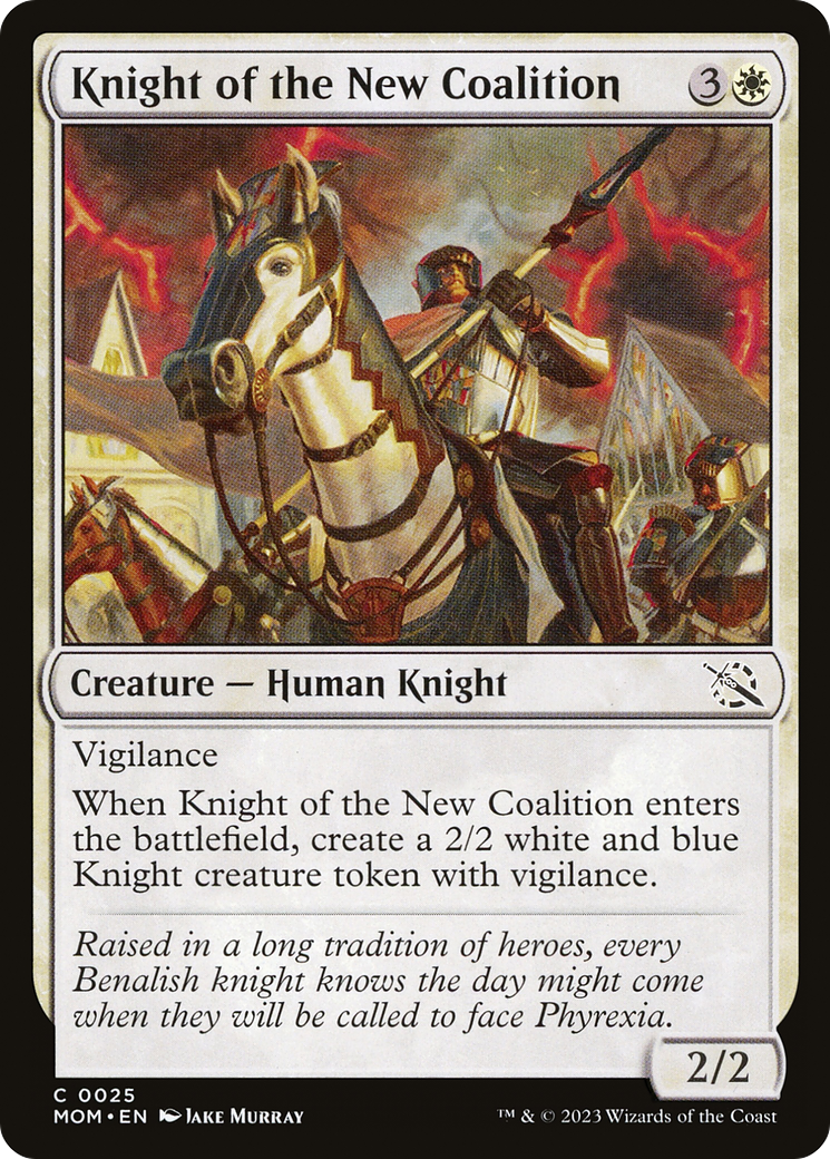 Knight of the New Coalition [March of the Machine] | Card Citadel