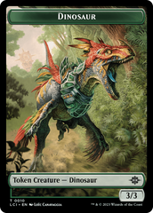 Map // Dinosaur (0010) Double-Sided Token [The Lost Caverns of Ixalan Tokens] | Card Citadel