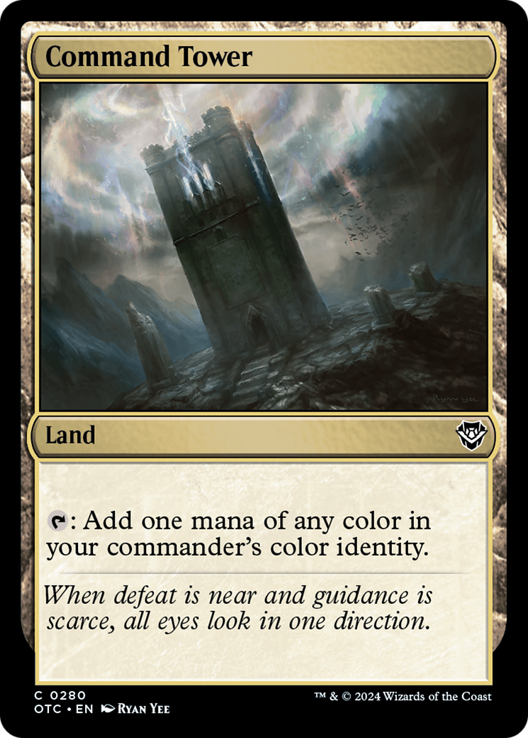 Command Tower [Outlaws of Thunder Junction Commander] | Card Citadel