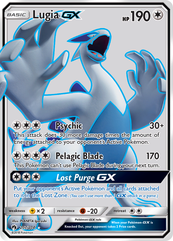 Lugia GX (207/214) [Sun & Moon: Lost Thunder] | Card Citadel