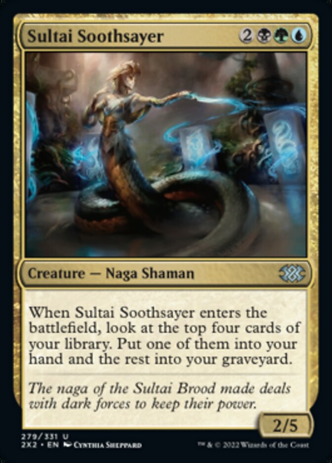 Sultai Soothsayer [Double Masters 2022] | Card Citadel