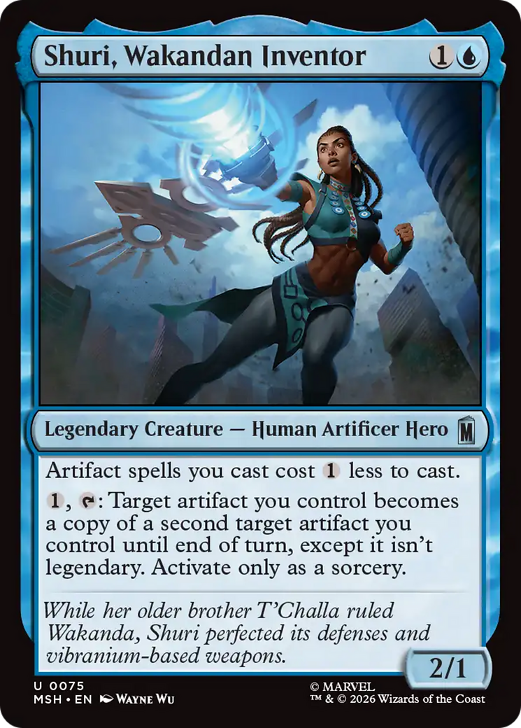 Shuri, Wakandan Inventor [Marvel Super Heroes] | Card Citadel